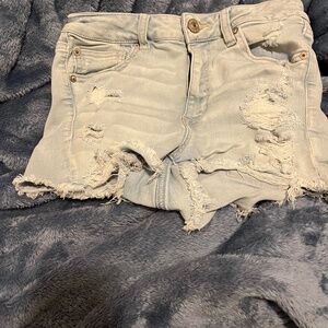 American eagle jean shorts